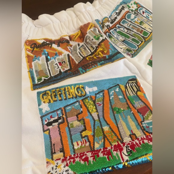 QoS Postcard shorts - Picture 5 of 10